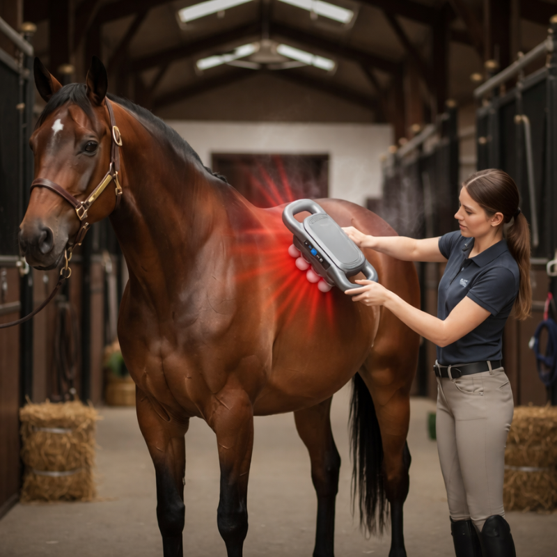 8 Heads Horse Massage Gun