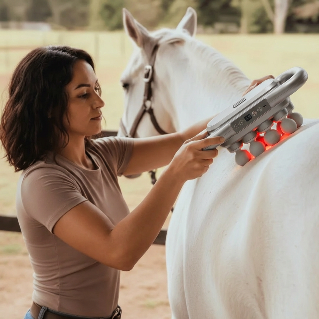 8 Heads Horse Massage Gun